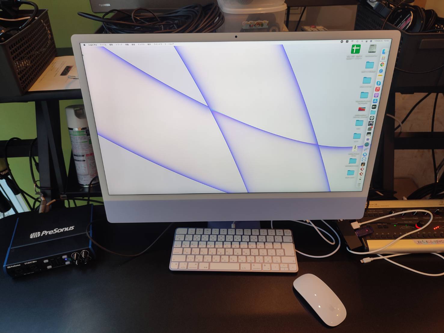 新型iMac、稼働開始しています！【名古屋のボイトレスクール・ナユタス】