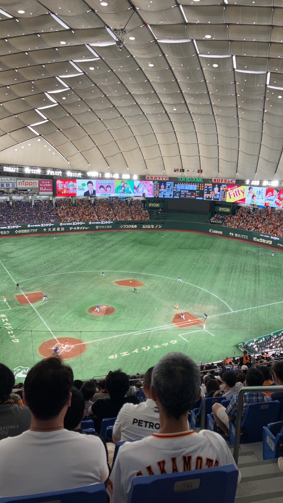 今年最後の巨人戦観戦！