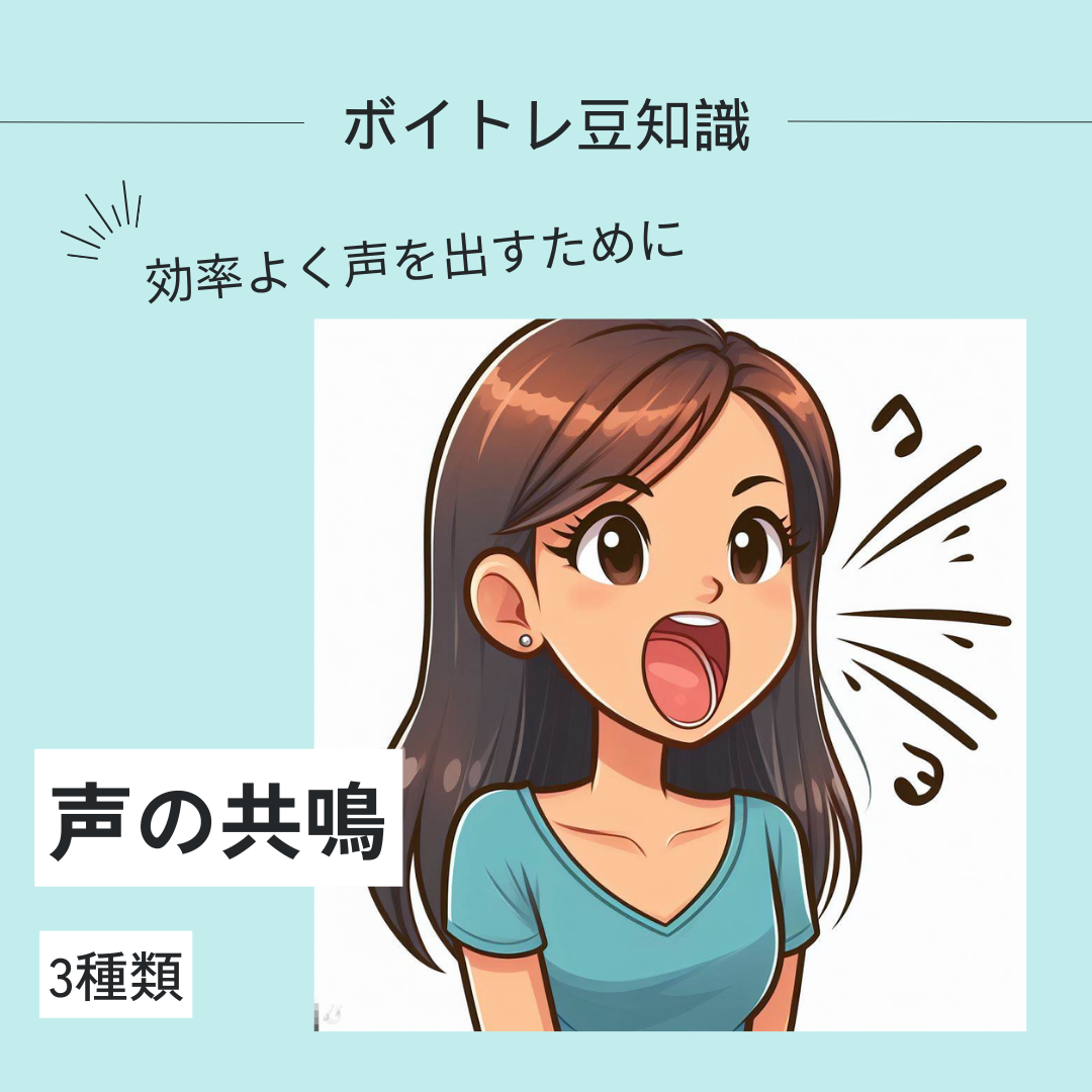 ボイトレにおける【共鳴】を理解する。効率よく発声するために覚えておきたい豆知識！
