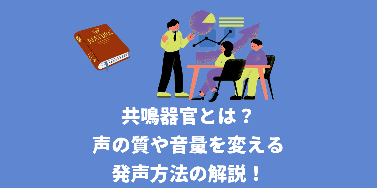 共鳴器官とは？声の質や音量を変える発声方法の解説！【仙台ボイトレ】NAYUTAS（ナユタス）仙台駅前校