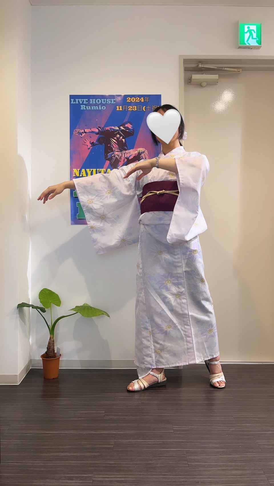 着物でお越し頂きました！