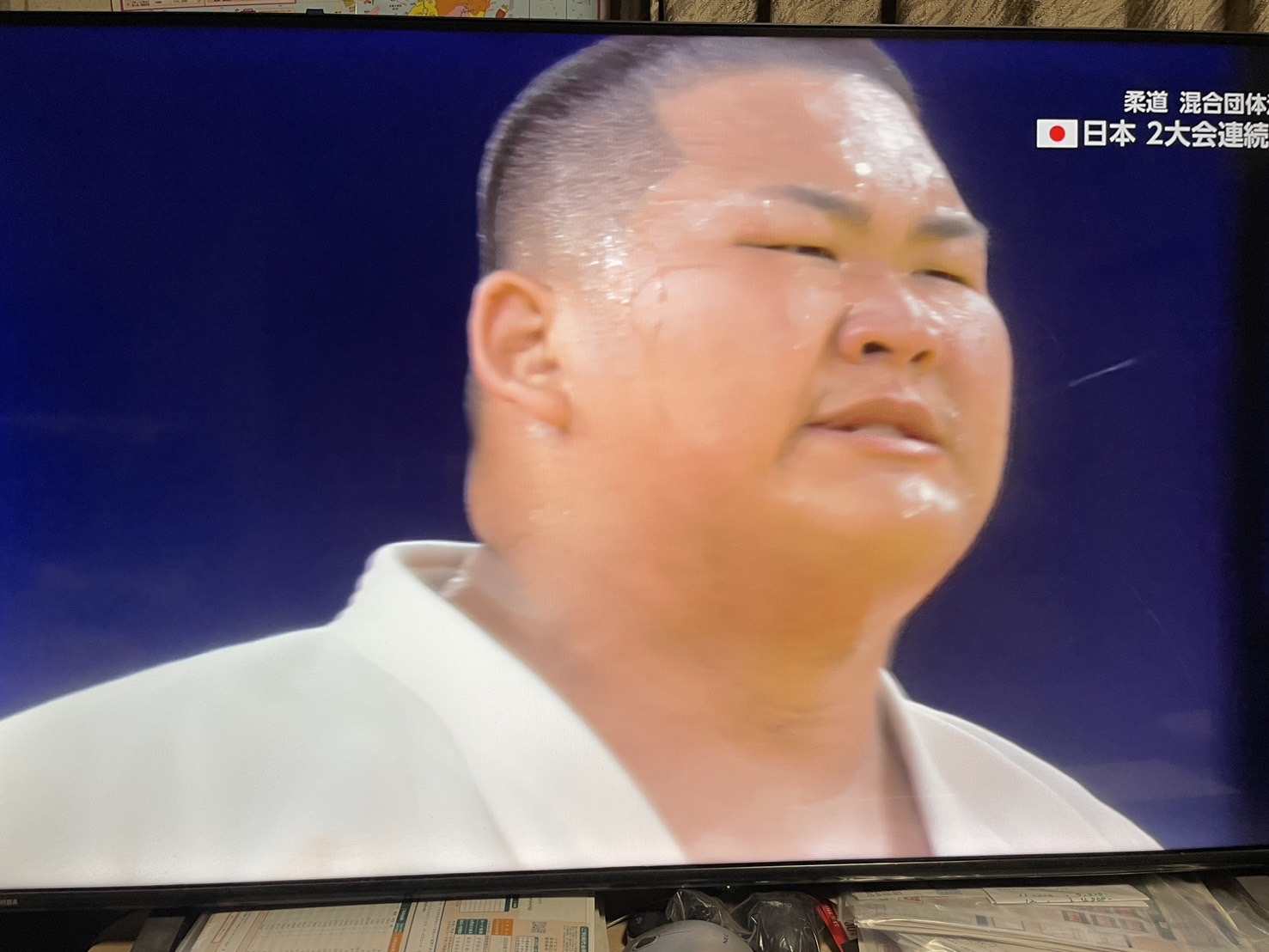 柔道混合団体銀メダル