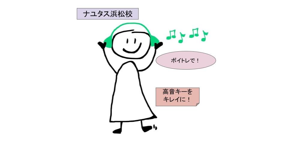 高音キーをキレイに出そう！ボイストレーニングのナユタス浜松校😀