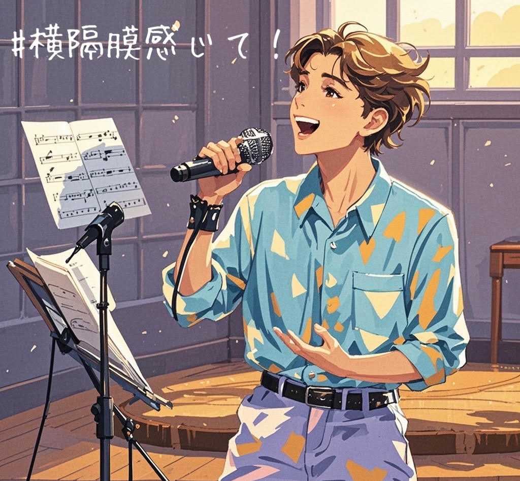 歌う時の横隔膜ってどうなってんの？🤔