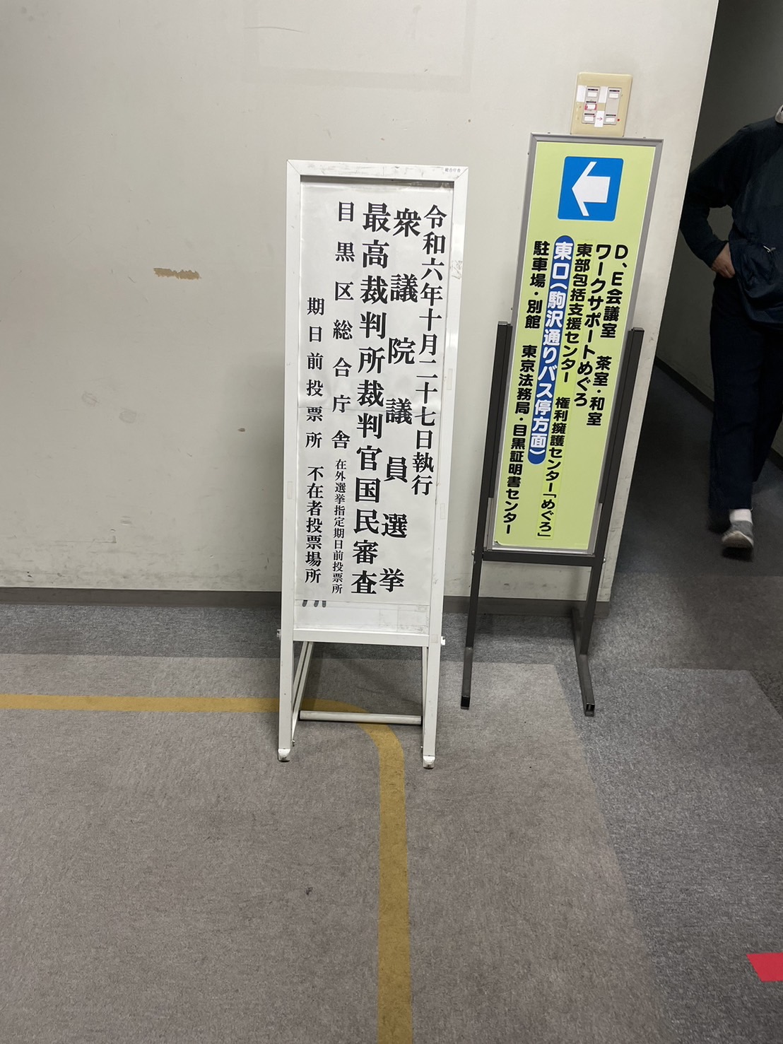 期日前投票に行ってきました。