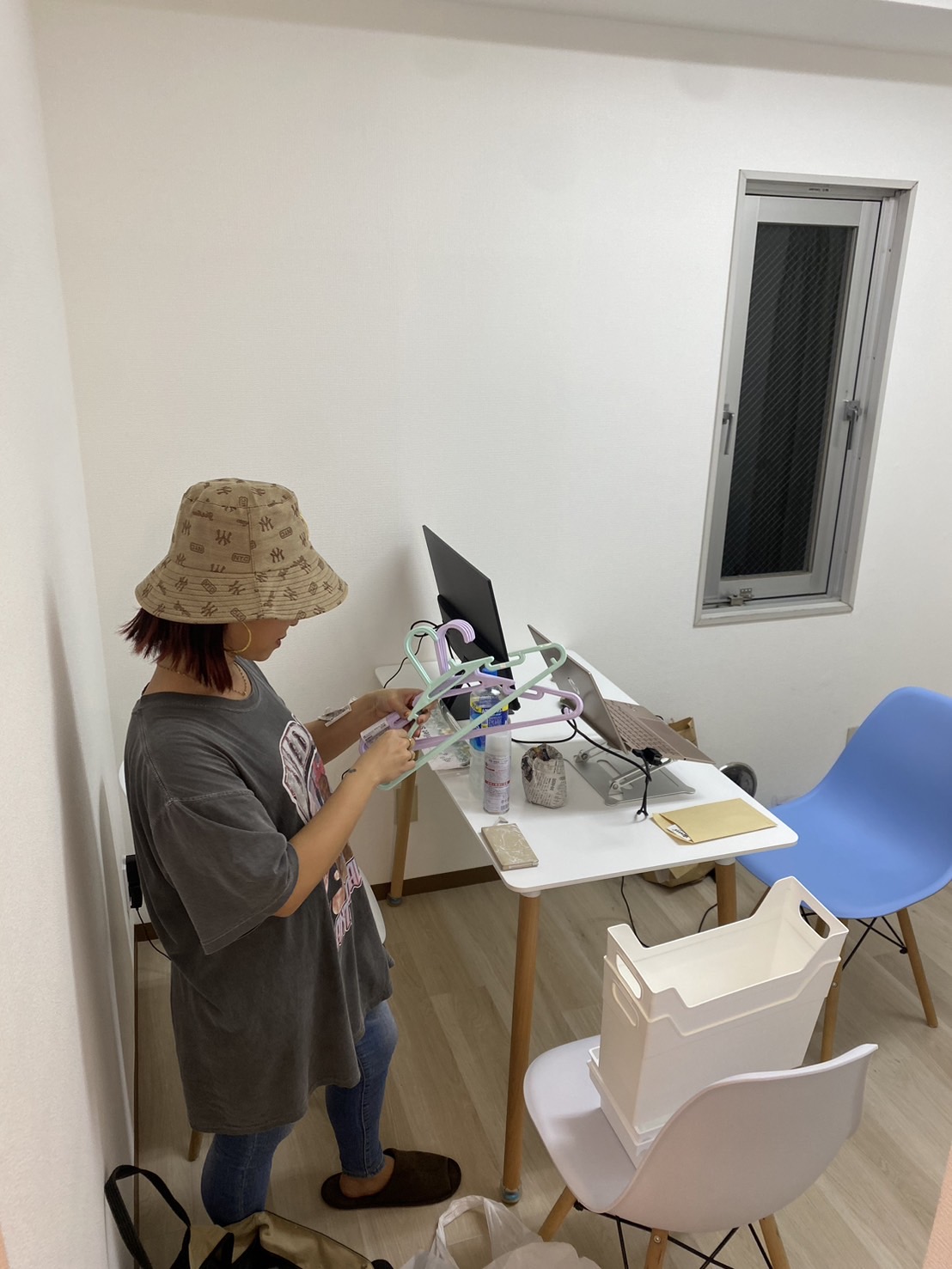 オープンに向けて最終準備中