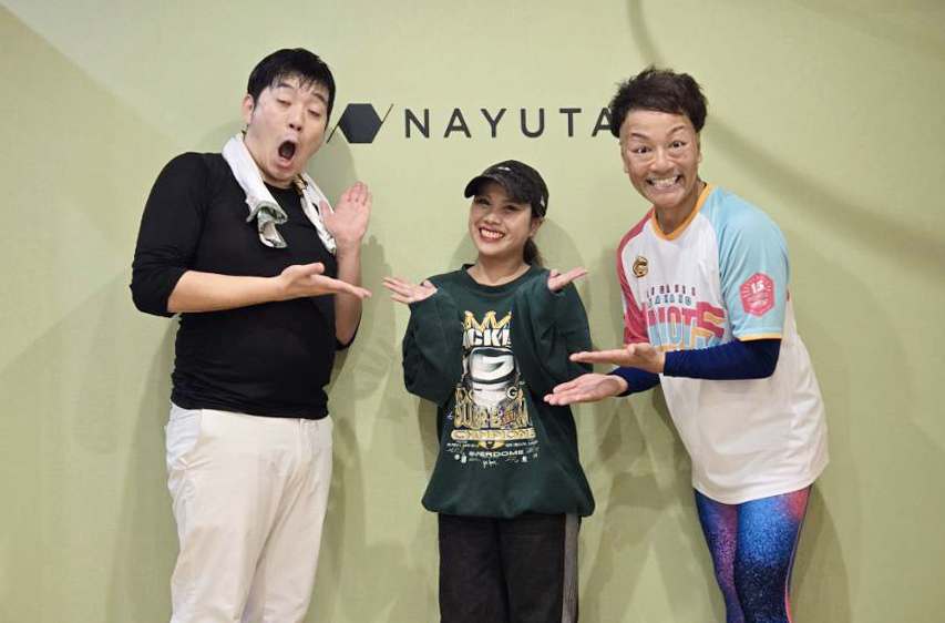 お笑い芸人さんの体験レッスン（１）【埼玉のマンツーマンダンススクール・ナユタス川口校】