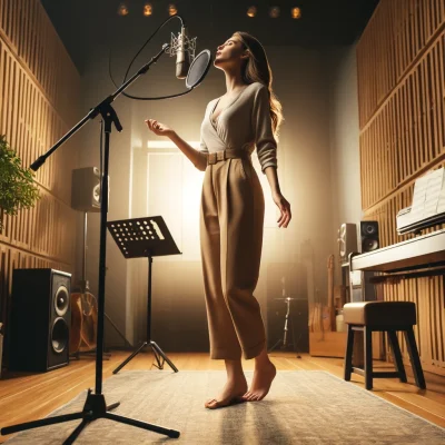 正しい姿勢で、歌声のポテンシャルを引き出そう♪