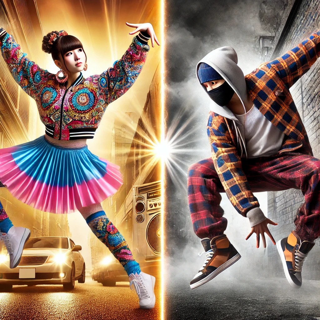 K-POPダンスとHIPHOPダンスの技術や特徴を比較
