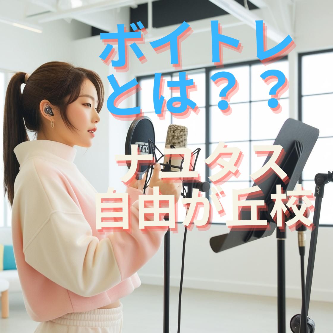 自由が丘で🎤ボイトレ🎤といえばナユタス自由が丘校🎵