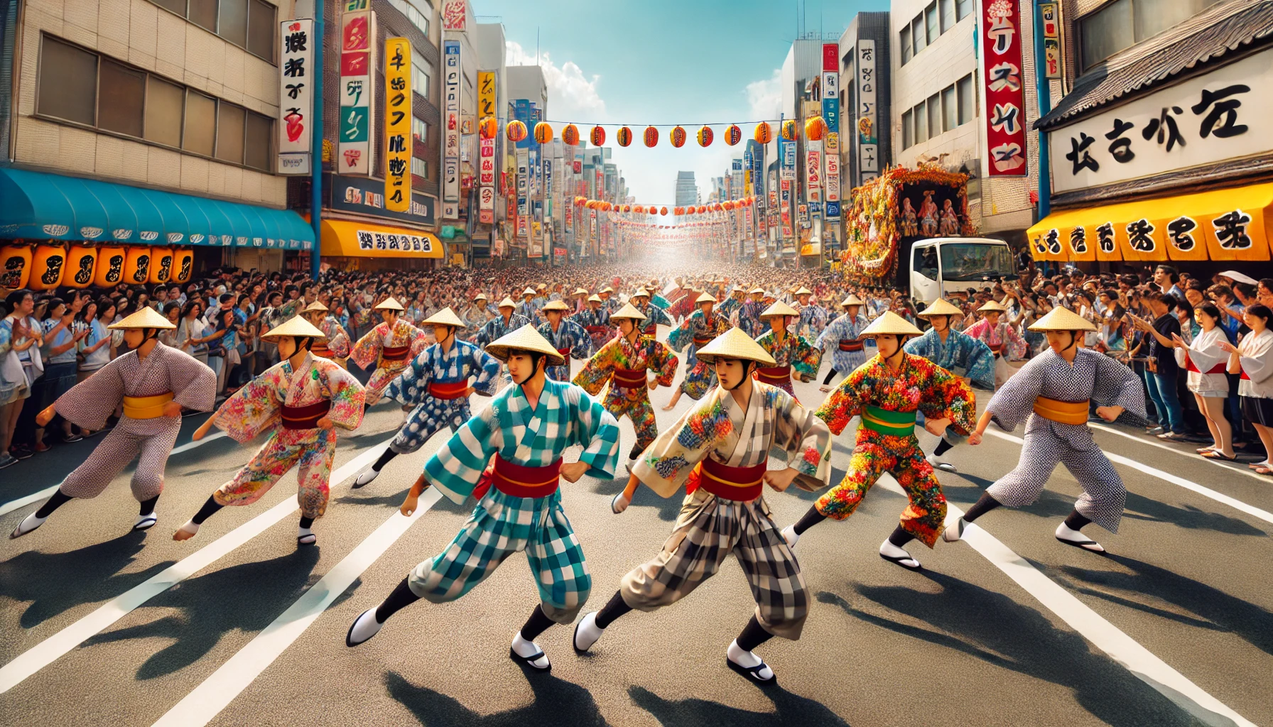日本伝統の踊りと現代ダンス
