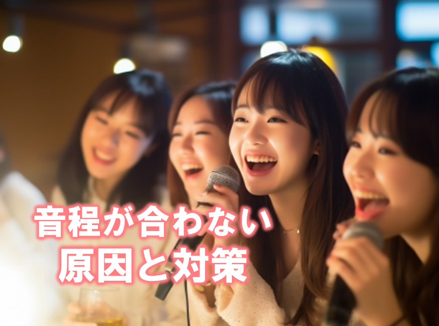 音程が合わない原因と対策