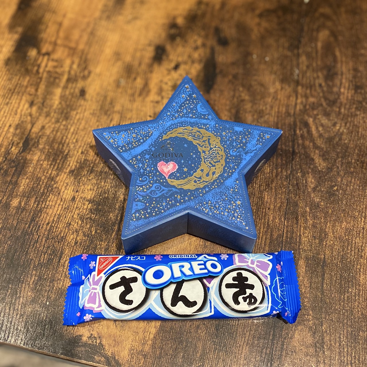 チョコをちょこっと。
