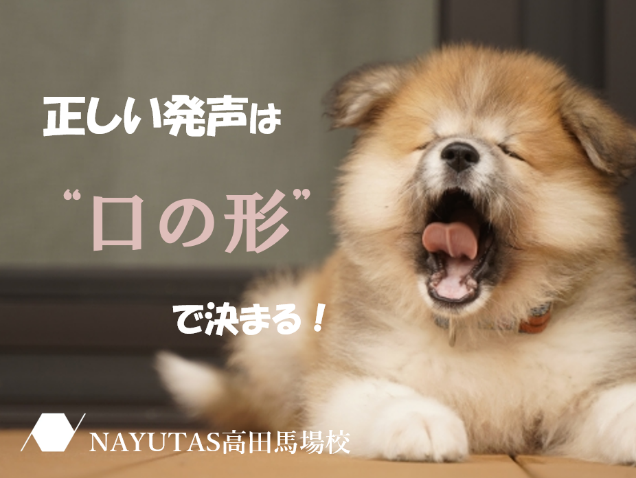 口の形で変わる！通る声を出すための発声テクニック♪