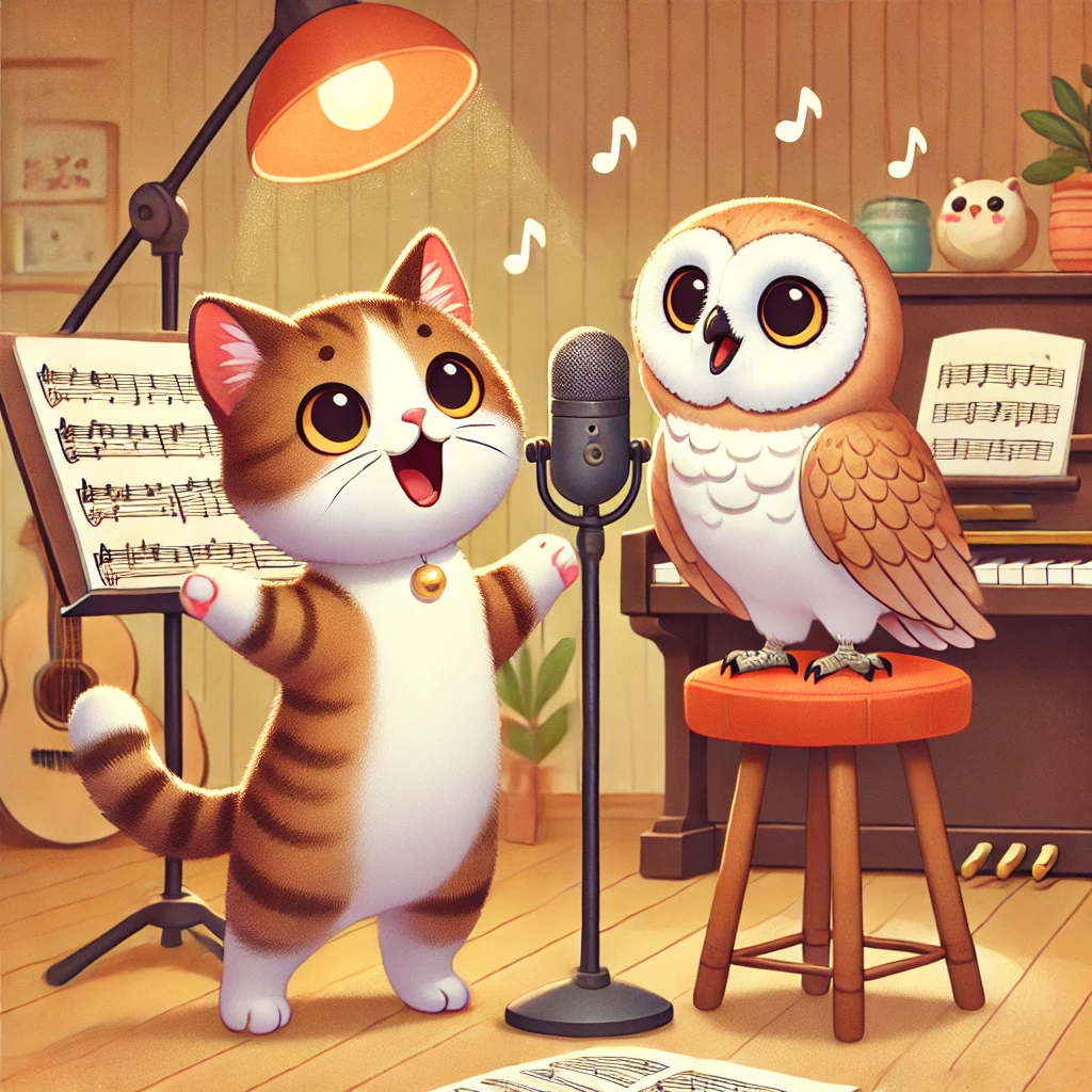 【猫とフクロウで身につく！】モノマネで始めるミックスボイス＆裏声練習法 [所沢のボイトレ教室]ナユタス所沢校