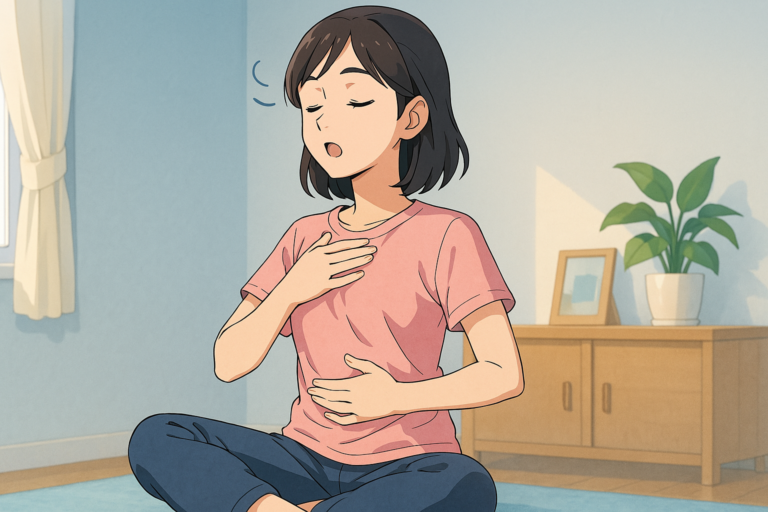 「腹式呼吸」ってどうやるの？自宅でできる簡単トレーニング
