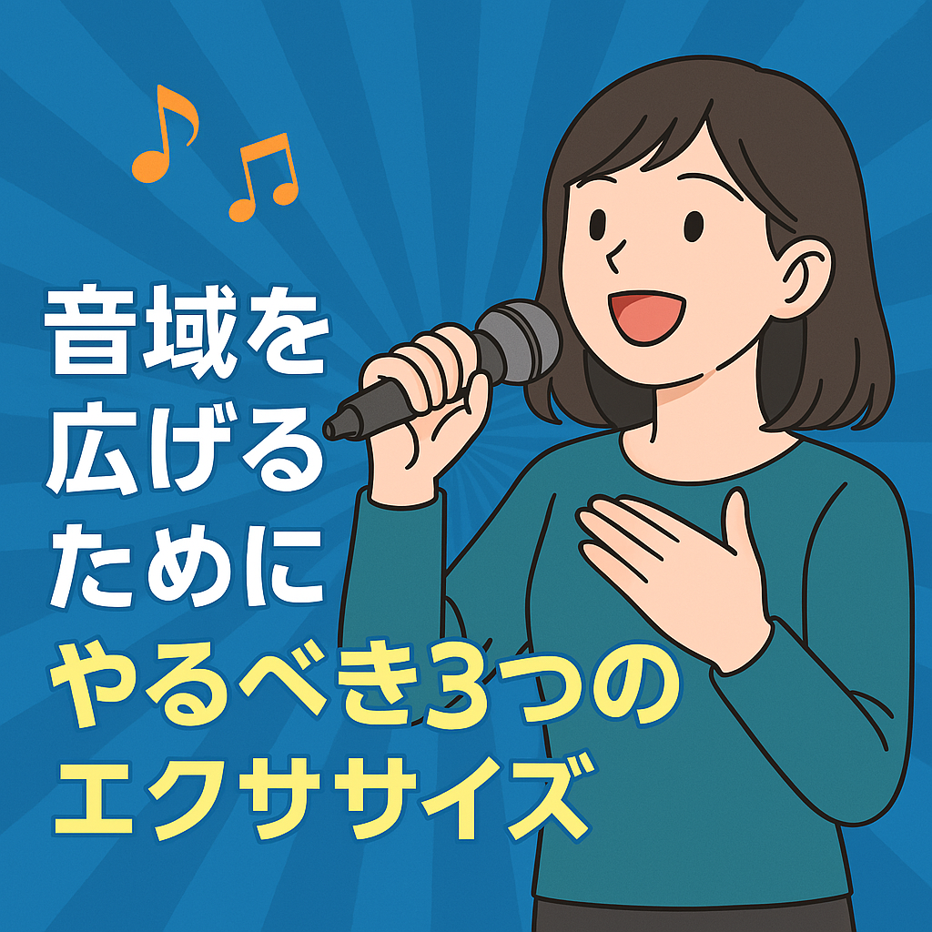 音域を広げるためにやるべき3つのエクササイズ🎤✨【NAYUTAS（ナユタス）岡山校】