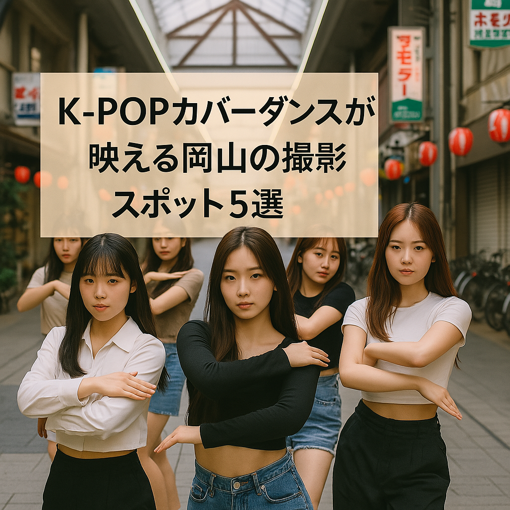 【保存版】K-POPカバーダンスが映える岡山の撮影スポット5選