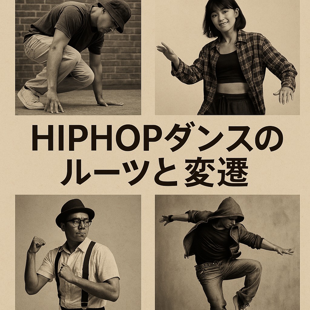 HIPHOPダンスのルーツと変遷
