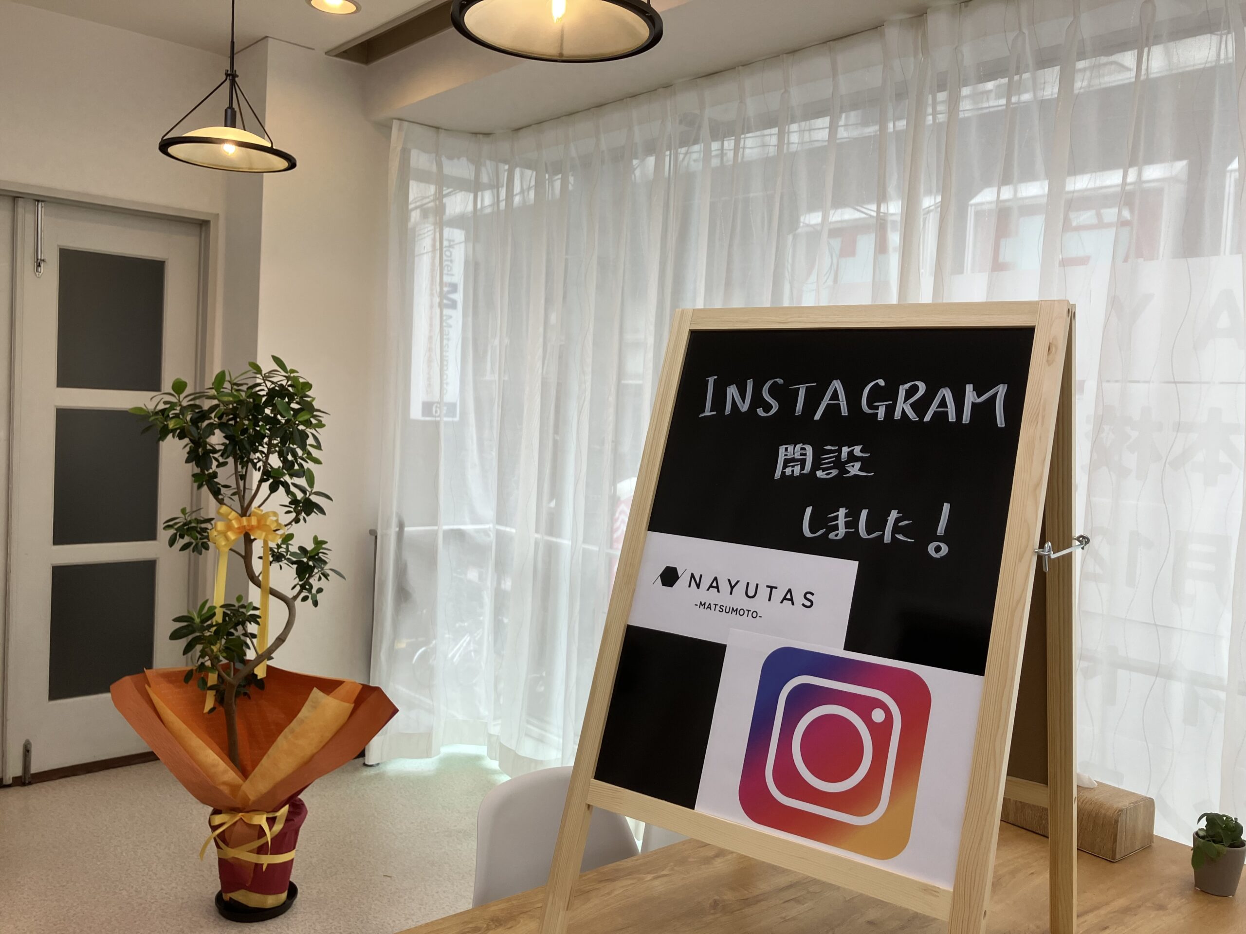 インスタグラムを開設しました！！