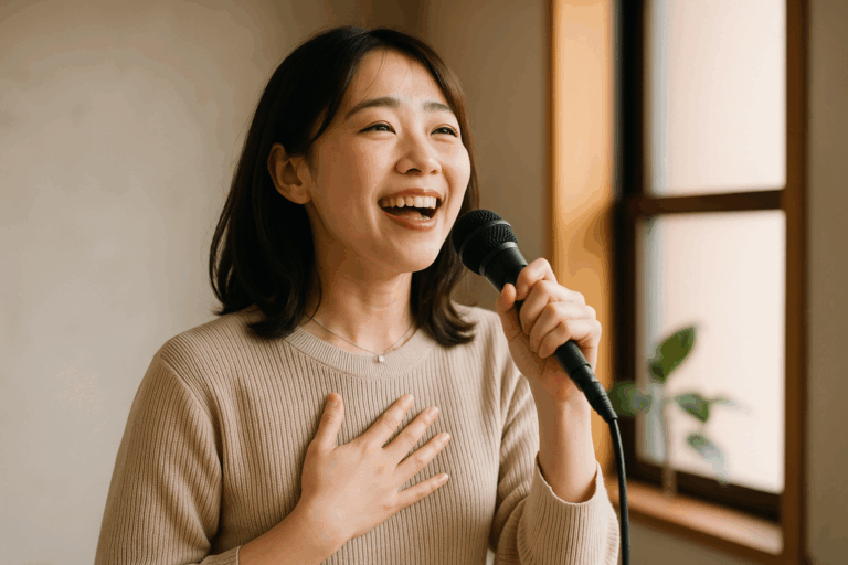 「私、歌が苦手…」そんなあなたへ。音痴・声が小さい人のためのボイストレーニング