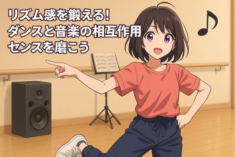リズム感を鍛える！ダンスと音楽の相互作用でセンスを磨こう