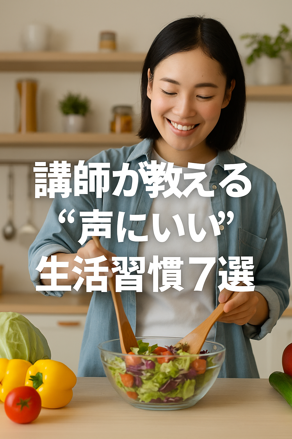 【歌がうまくなる食生活？】講師が教える“声にいい”生活習慣7選🍽️🎤