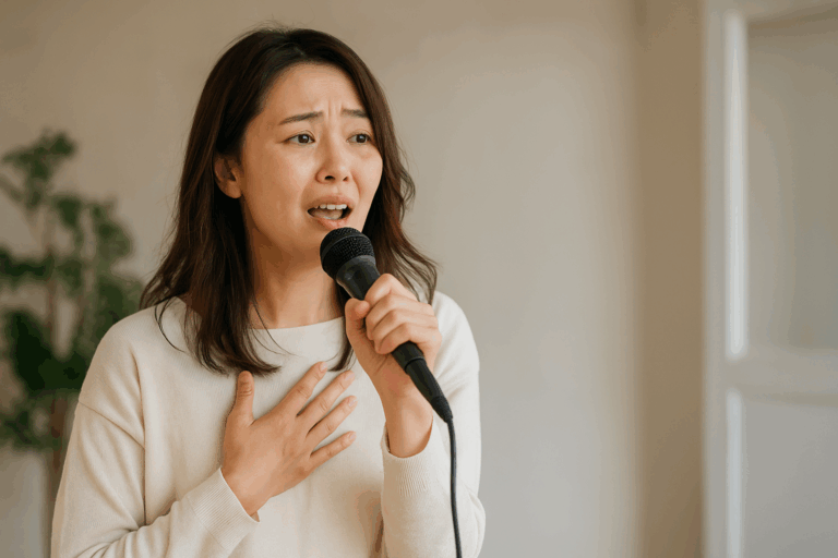 声がかすれる、出にくい…その原因と対策法まとめ