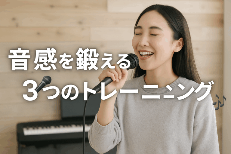 【ハモれるようになりたい人へ】音感を鍛える3つのトレーニング🎤🎶