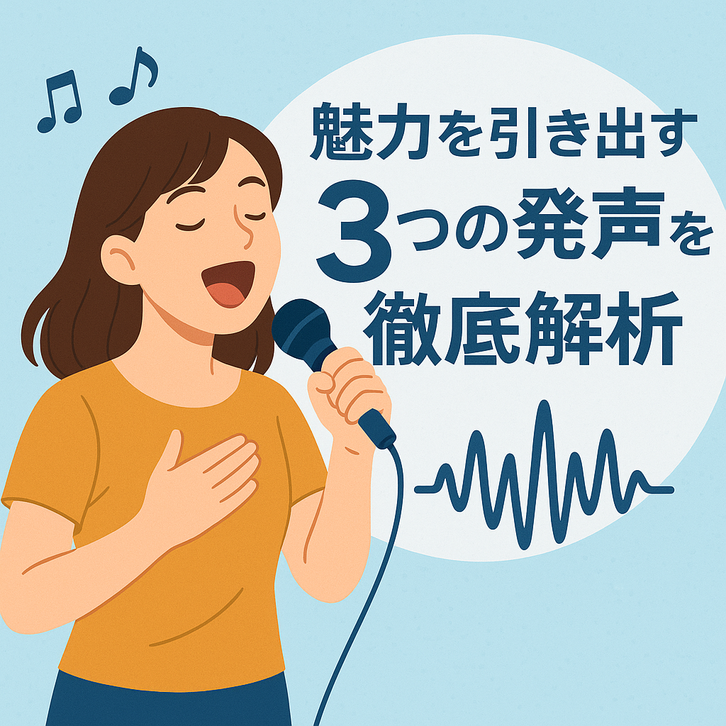 魅力を引き出す3つの発声を徹底解説☆NAYUTAS（ナユタス）香川高松校 ボイストレーニング &ダンス