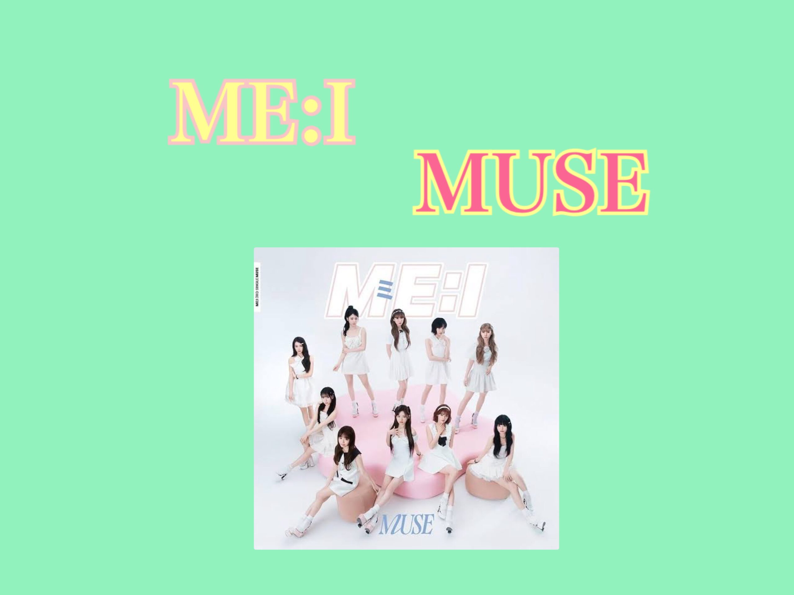 【ナユタス自由が丘校】お化粧ダンスを習得しよう💄ME:I 『MUSE』踊ってみた