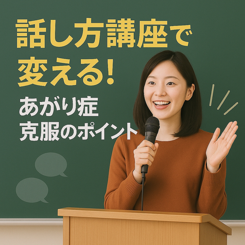 「もう緊張しない！あがり症克服に効く講座おすすめ5選」