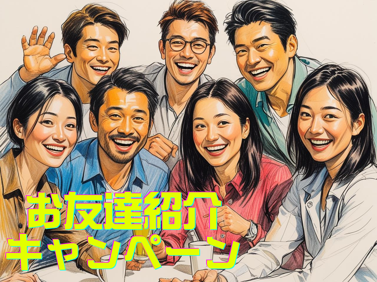 お友達紹介キャンペーン実施中！