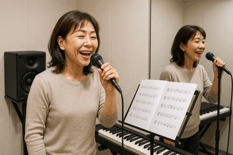 🎤 中高年だからこそ輝く！楽しく始めるボイストレーニングでカラオケ上達術 🎵