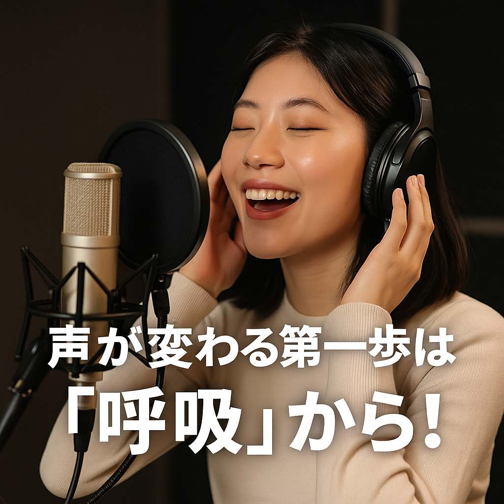 🎤歌が変わる呼吸の秘密！ボイトレ初心者のためのブレス＆発声の話