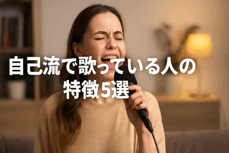 【自己流で歌っている人の特徴5選】意外とやりがちな“うまくならない癖”🎤💦