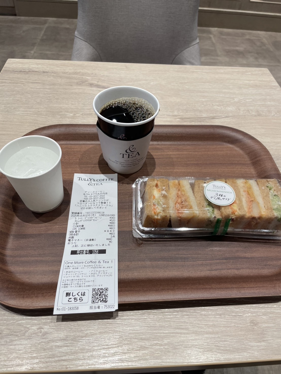 東京在住ですが東京駅でtea time