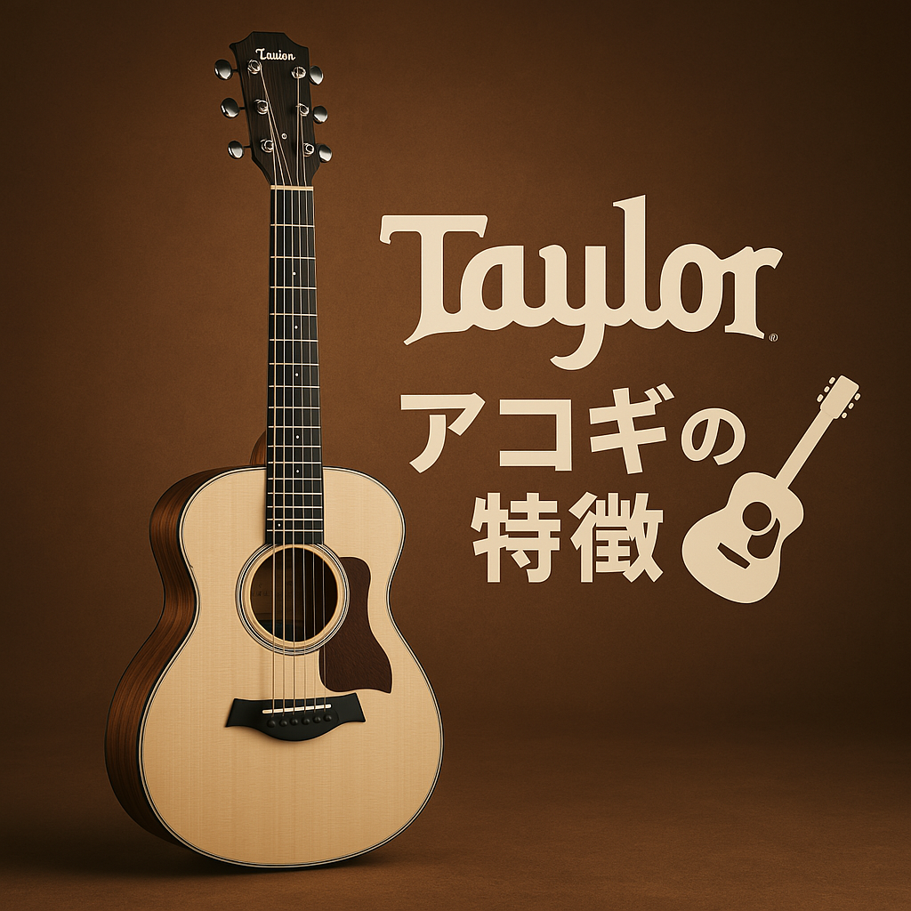 Taylor（テイラー）アコギの特徴🎸【福岡・大橋】｜NAYUTAS大橋校｜