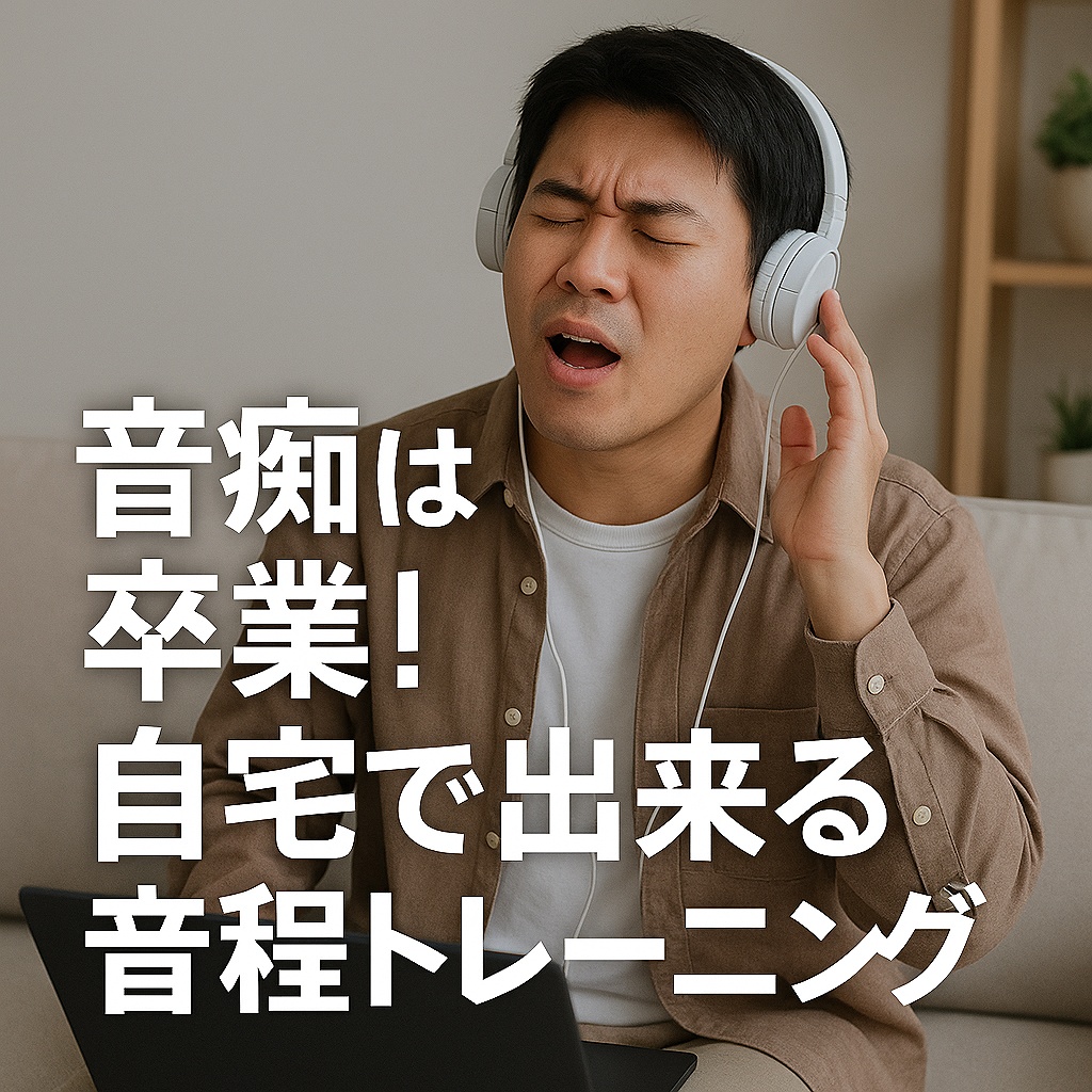音痴はもう卒業！自宅でできる音程トレーニング＆ボイトレ完全ガイド