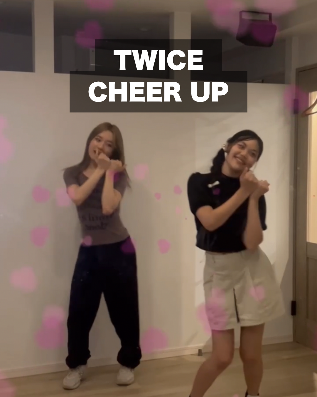 TWICEのCHEER UPを一緒に踊りました💃❤️