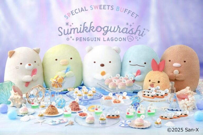 すみっコぐらしスペシャルスイーツビュッフェ～ぺんぎんラグーン～(大阪)【NAYUTAS大阪京橋校】