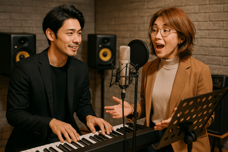 🎤演歌をカラオケで上手に歌いたい中高年必見！40代男性ボイストレーナーが教える「心に響く演歌の歌い方」完全ガイド🎵