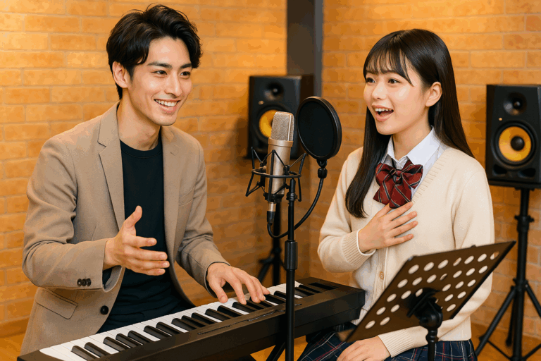 🎤中学生アイドル志望者必見！プロが教える歌唱力アップの秘訣とボイストレーニング基本テクニック✨