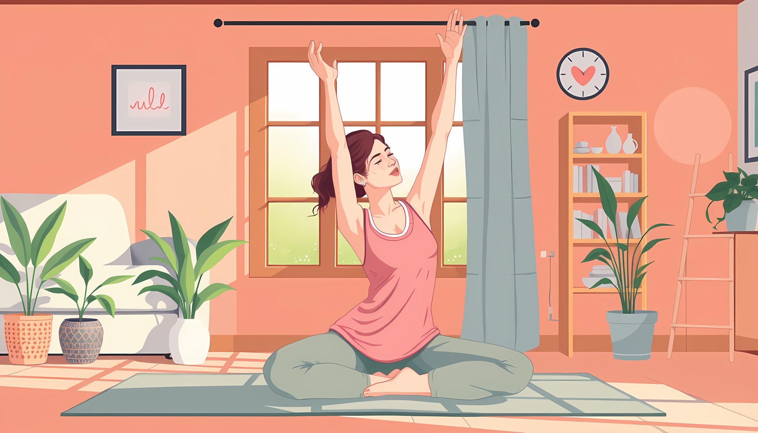 初心者でも安心！おうちでできる簡単ストレッチで体スッキリ💪