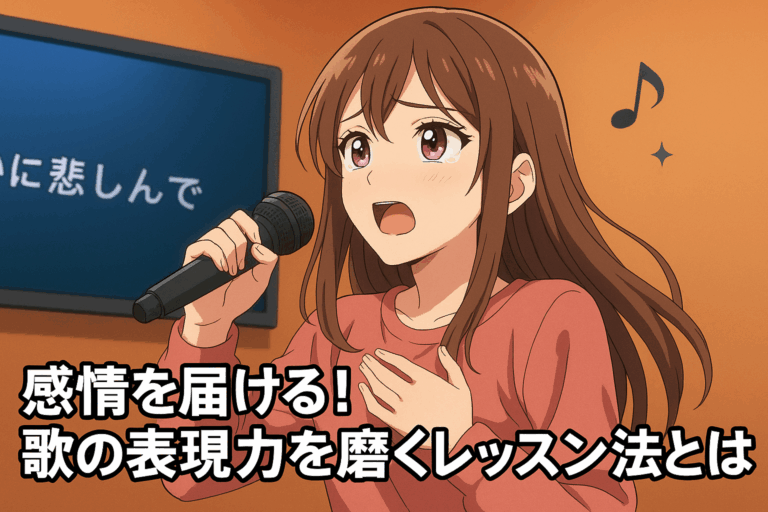 【名古屋でカラオケ上達】感情を届ける！歌の表現力を磨くレッスン法とは？