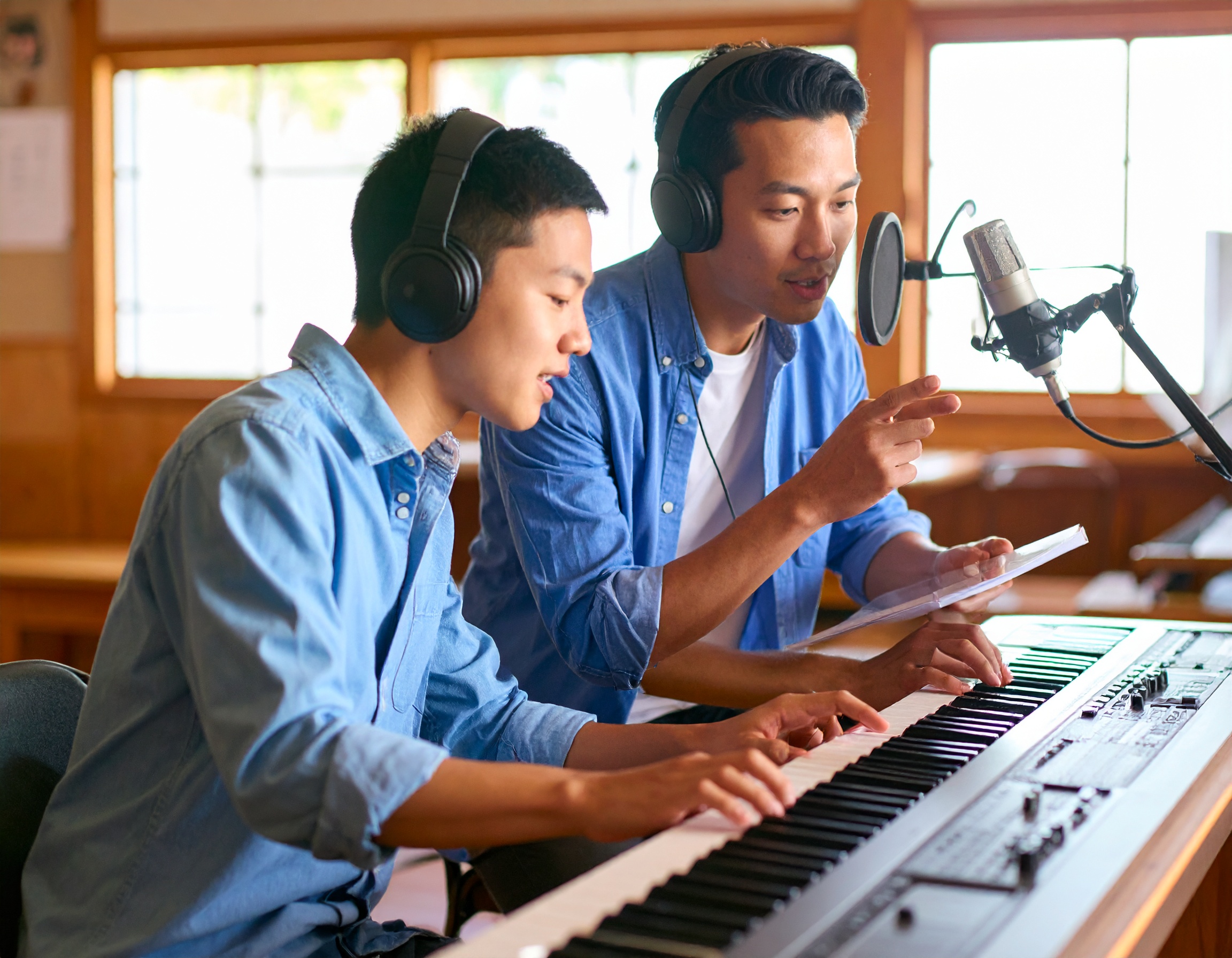 マンツーマンレッスンの安心感