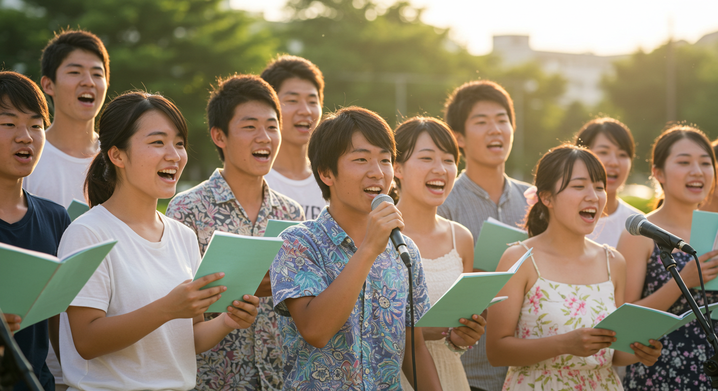 【ボイトレ 岡山】夏休みに向けて歌の練習を始めよう！効果的なボイトレメニュー