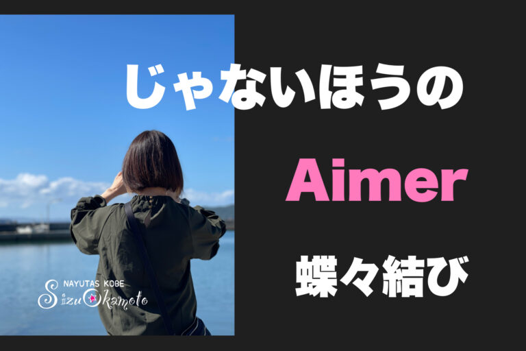 じゃないほうのAimer｜蝶々結び｜NAYUTAS神戸三ノ宮校