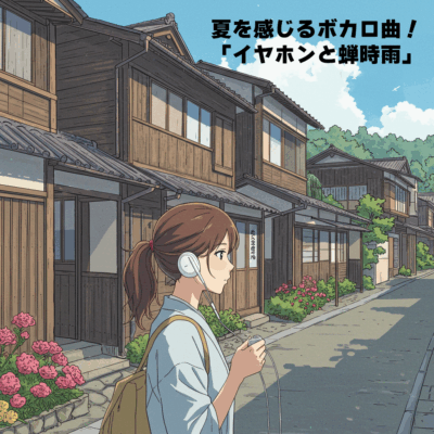 夏を感じるボカロ曲！「イヤホンと蝉時雨」