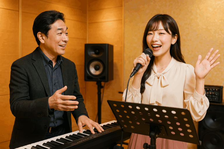 🎤演歌のこぶしが上手くなりたい初心者必見！プロのボイストレーナーが教える基本テクニックと練習方法🎵